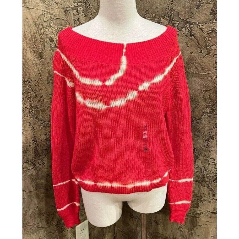 Gilded Intent from The Buckle Long Sleeve Pullover off shoulder Sweater Size XS